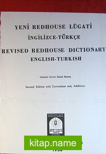 Yeni Redhouse Lugati İngilizce-Türkçe (6-A-7)