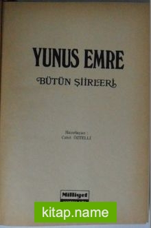 Yunus Emre / Bütün Şiirleri Kod: 8-G-11