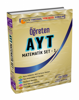 AYT Öğreten Matematik Set 1