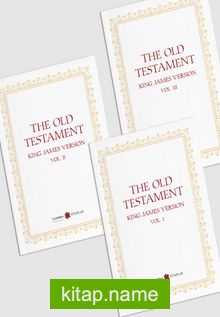 The Old Testament King James Version (3 Cilt Eski Ahit )